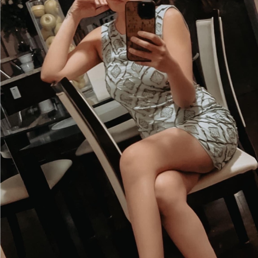 Alice + Olivia sequin dress